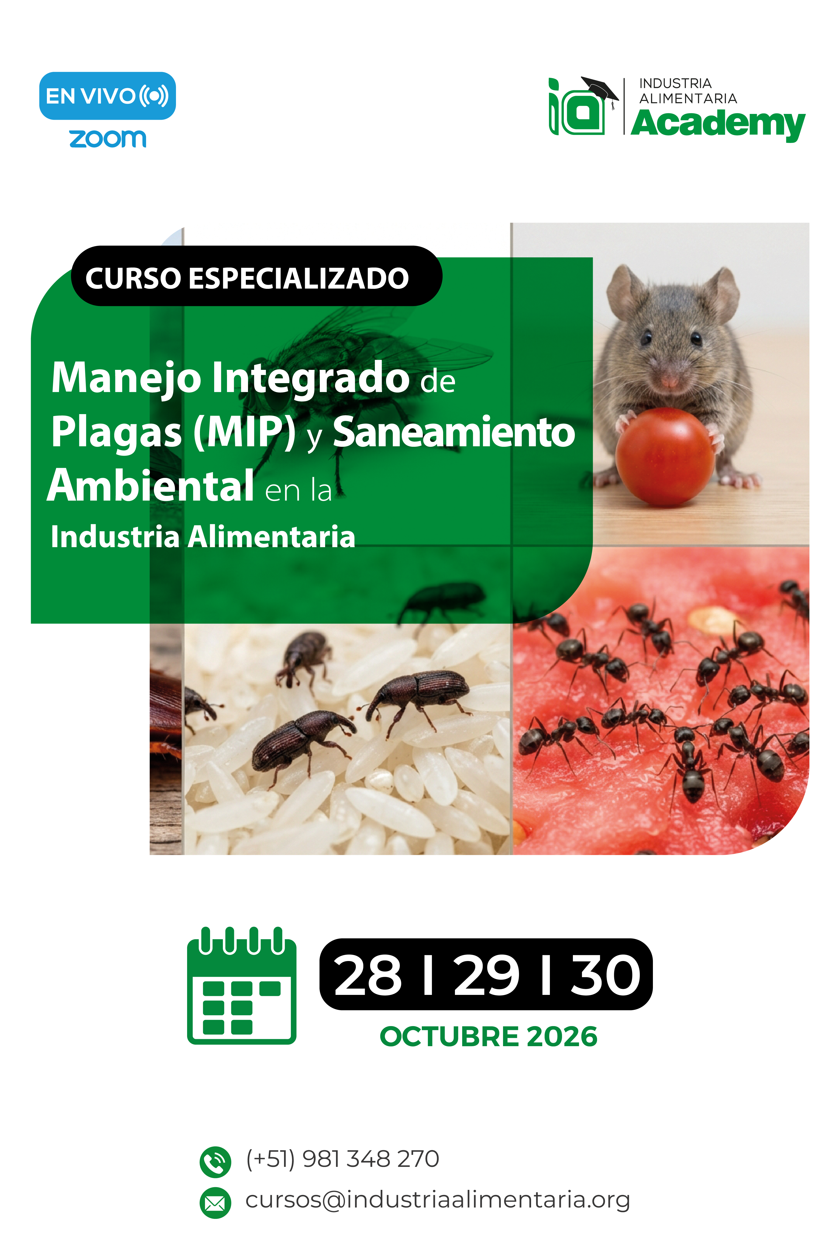 CURSO MANEJO INTEGRADO DE PLAGAS
